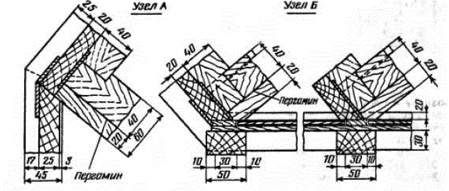 Схема расположения ульевых секций в павмльоне Колосок