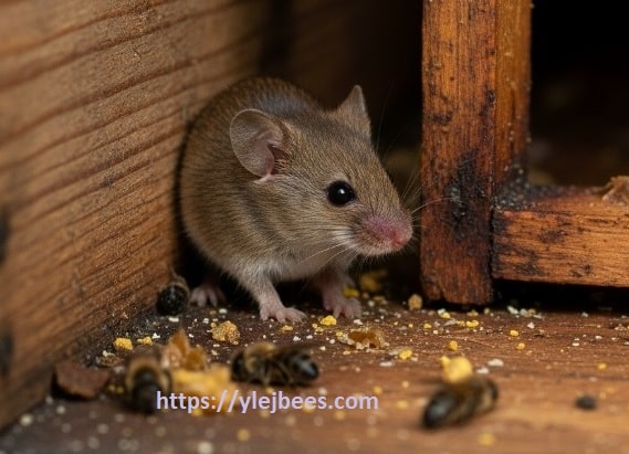 мыши в улье, как закрыть леток улья от мышей