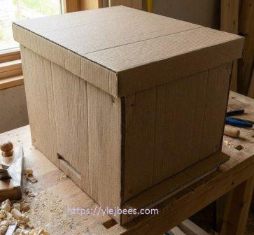 Как сделать улей из картона самому Как сделать улей из картона самому